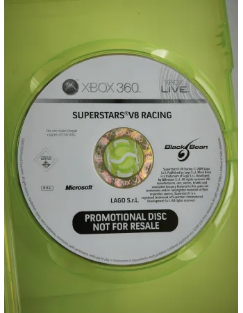 Superstars V8 Racing (Xbox 360) - Promotional Copy - NAUDOTAS