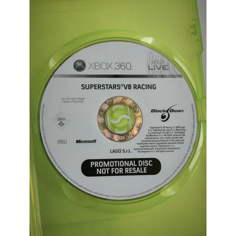 Superstars V8 Racing (Xbox 360) - Promotional Copy - NAUDOTAS Superstars V8 Racing (Xbox 360) - Promotional Copy - NAUDOTAS