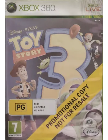 Toy Story 3: The Video Game (Xbox 360) Promotional Copy - NAUDOTAS